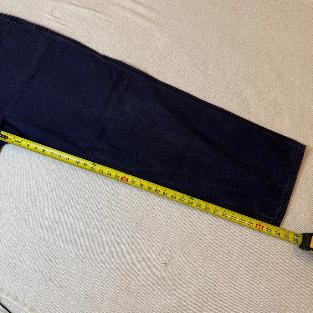 Carhartt Work Pants Men 42x34 Navy FR Flame Resistant Canvas Lot of 2 FRB159-DNY